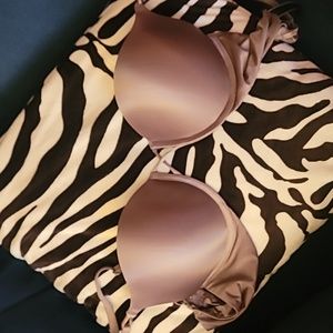 VS Bombshell Add-2-Cups Push-Up Bra- Grey